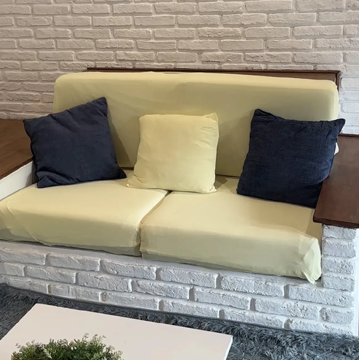 Funda Sillon Elastizada 2 Cuerpos Dakota Ajustable Antideslizante Lavable Stretch 140-180cm Protector Sofa 2 Plazas Premium Color Beige Claro (vainilla) Lisa