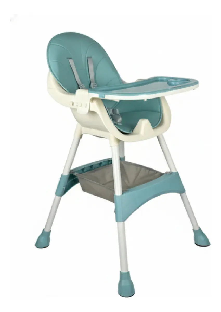 Combo Silla De Comer Bebé 2en1 Ajustable Dakota + Gimnasio Piano Con Luz Y Sonido