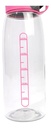 Combo 2 Botellas Deportivas Dakota Plástica De Agua 750ml Gym Color Rosa
