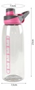 Combo 2 Botellas Deportivas Dakota Plástica De Agua 750ml Gym Color Rosa