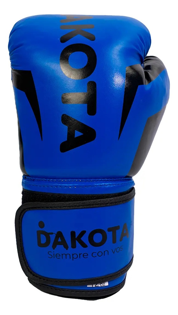 Guantes De Boxeo Entrenamiento Profesionales Hombre Mujer Abrojo 12 Oz Azul Dakota 12oz