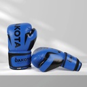 Guantes De Boxeo Entrenamiento Profesionales Hombre Mujer Abrojo 12 Oz Azul Dakota 12oz