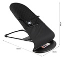 Silla Mecedora Bouncer Con Juguete Para Bebés Dakota Bbmec01 Color Negro Liso