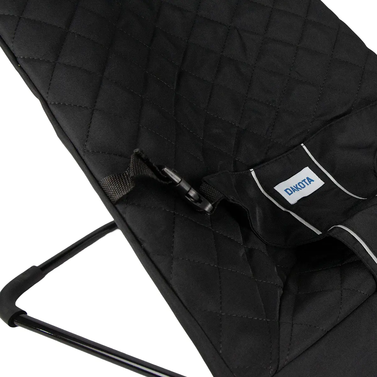 Silla Mecedora Bouncer Con Juguete Para Bebés Dakota Bbmec01 Color Negro Liso