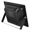 Reflector Solar Led 200w Dakota Para Exterior Con Panel Solar + Control Remoto Negro Blanco Frío
