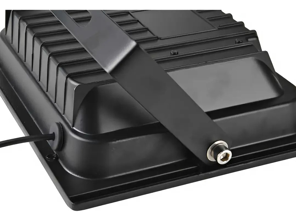 Reflector Solar Led 200w Dakota Para Exterior Con Panel Solar + Control Remoto Negro Blanco Frío
