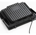 Reflector Solar Led 200w Dakota Para Exterior Con Panel Solar + Control Remoto Negro Blanco Frío