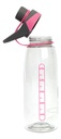 Kit Portacaramañola Botella Plástico  Rosa Gris Bicicleta Rosa