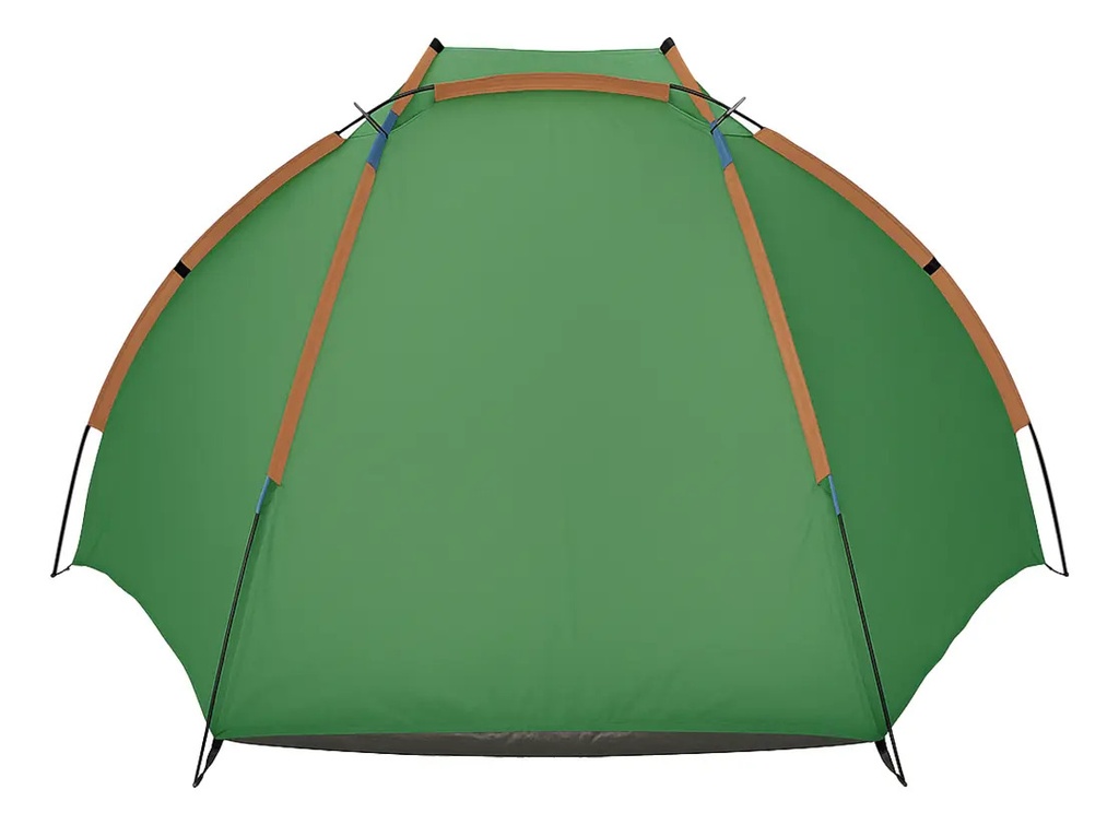 Carpa Para 2 Personas Dakota Ca02 Impermeable Playa Fácil Armado Color Verde