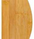 Tabla Para Pizza Dakota 36 Cm X 1,8 Cm Bambú Liso Marrón