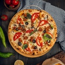 Tabla Para Pizza Dakota 36 Cm X 1,8 Cm Bambú Liso Marrón