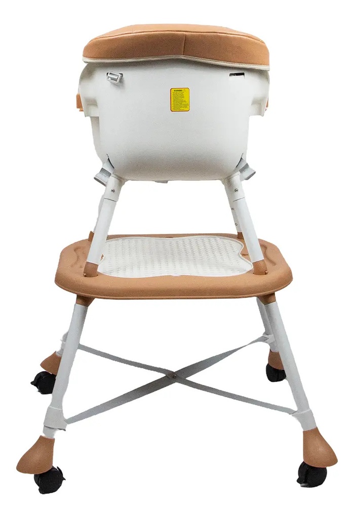 Silla De Comer Bebe Alta Dakota Multifunción Mesa Para Juegos Estudios Color Marrón Baby