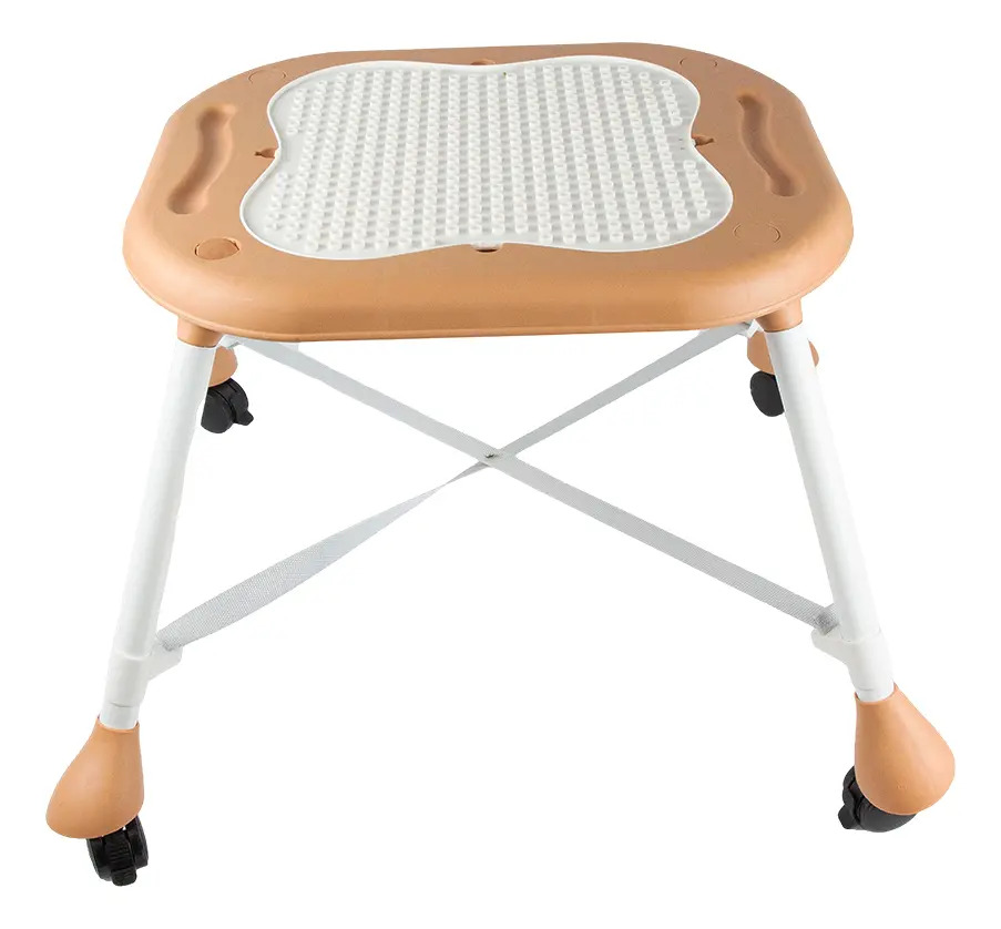 Silla De Comer Bebe Alta Dakota Multifunción Mesa Para Juegos Estudios Color Marrón Baby