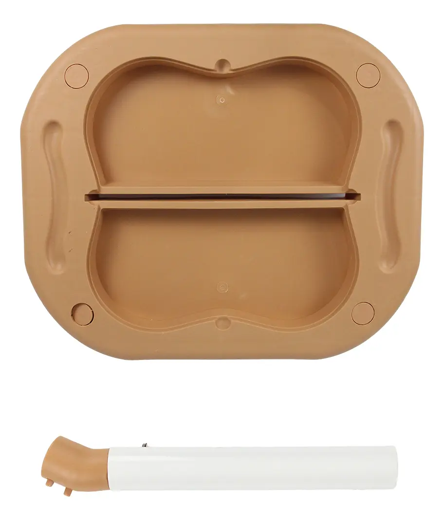 Silla De Comer Bebe Alta Dakota Multifunción Mesa Para Juegos Estudios Color Marrón Baby