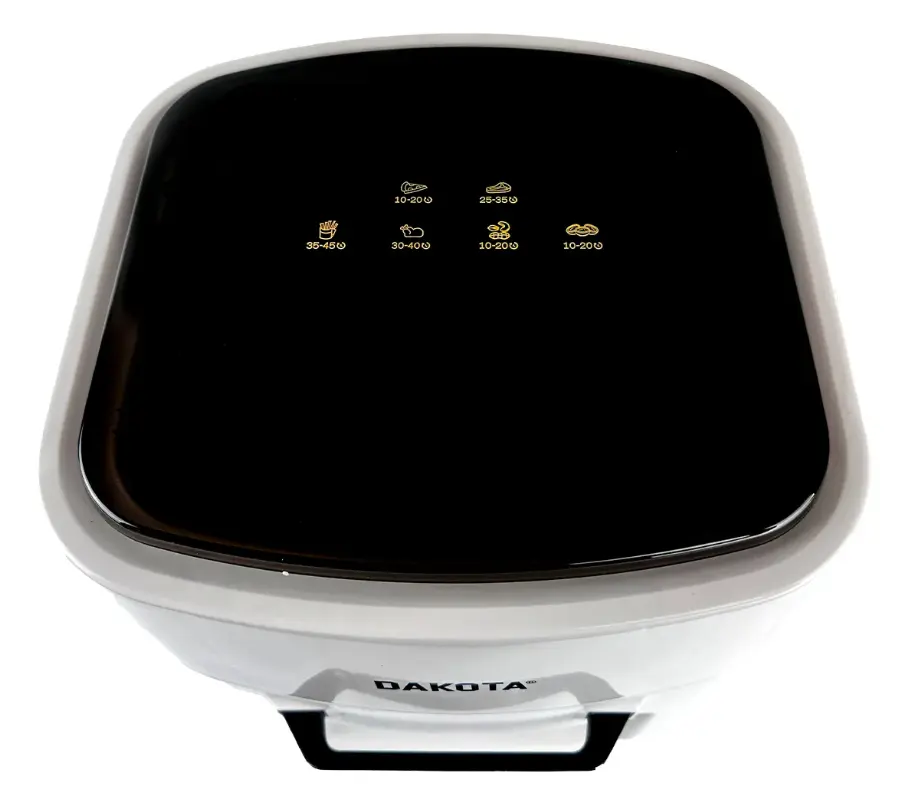 Freidora Aire Dakota 12l Digital 2200w Blanco Huevera + 4 Niveles