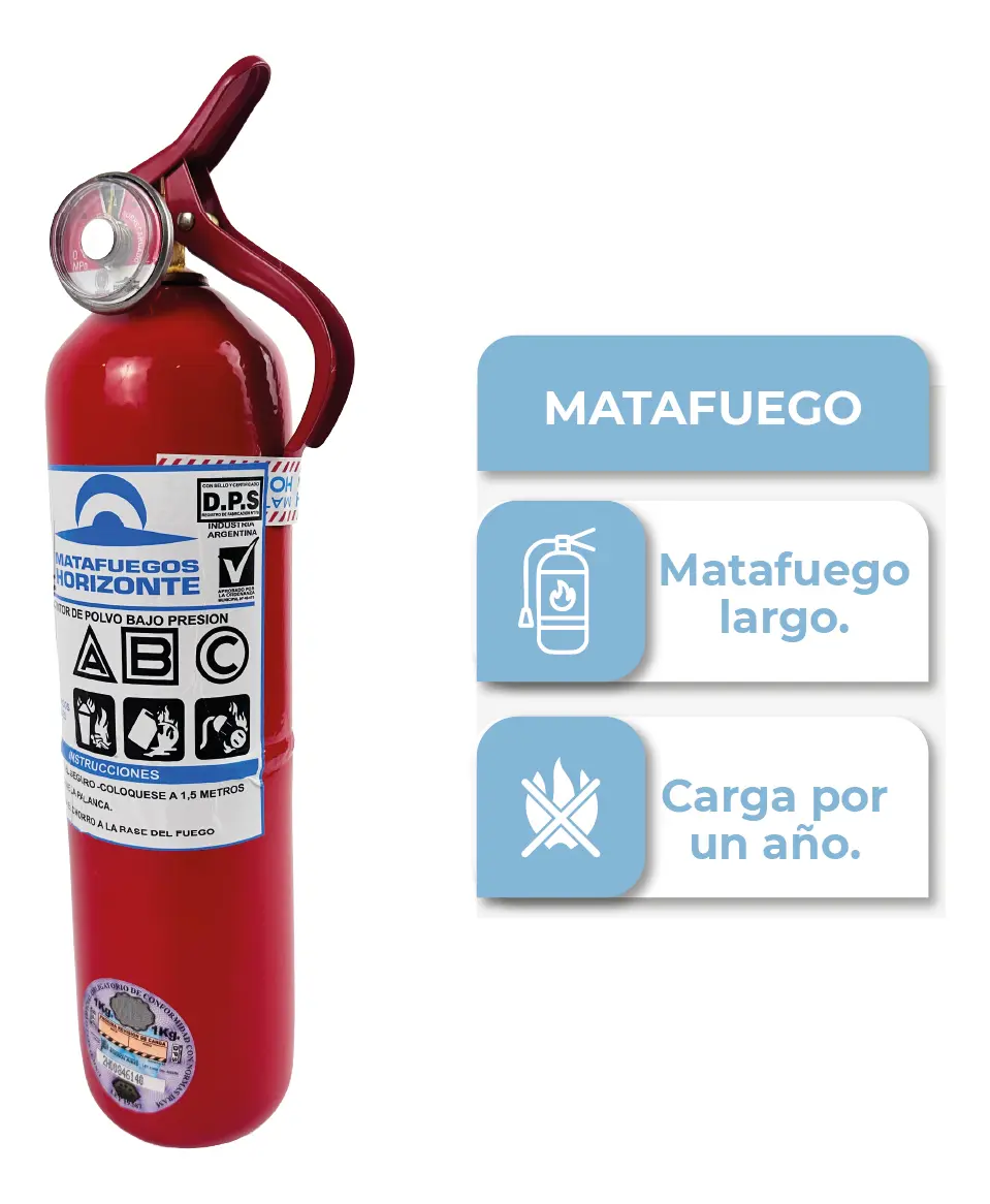 Kit Reglamentario De Seguridad Vehicular 8 En 1 Con Matafuego Flaco 1 Kg Balizas Botiquín Chaleco Manta Bolso Apto Vtv + Linterna De Regalo