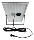 Reflector Solar Multiled Led 100w Dakota Con Panel Solar Y Control Remoto Gris Oscuro Blanco Frío