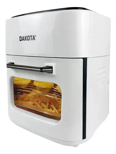 Freidora Aire Dakota 12l Pantalla Táctil 2200w Blanco + Termo 1000ml Acero Inoxidable + Mate Térmico Dakota Bombilla Incluye Cafe Molido Italiano