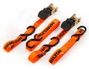 Set 2 Cintas Amarre Crique 25mm X 5 Mt 350 Kg Hamilton Htt207 Naranja