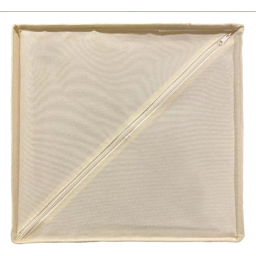 Organizador Cajon Dakota 7 Divisiones + 25 Perchas Terciopelo Antideslizantes Negras Beige3