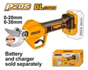 Set Mini Motosierra 6 + Tijera De Poda 20-30 Mm + 2 Baterias 2a + Cargador Naranja Claro