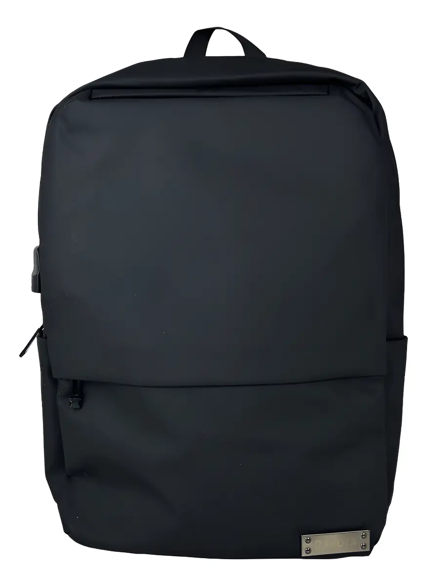 Mochila Impermeable Viaje Dakota Portanotebook Cabina 15 Pulgadas Usb Incluyen 2 Neceser Regalo Negro
