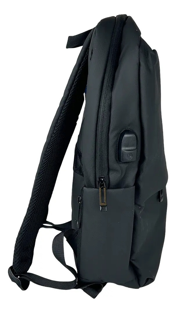 Mochila Impermeable Viaje Dakota Portanotebook Cabina 15 Pulgadas Usb Incluyen 2 Neceser Regalo Negro