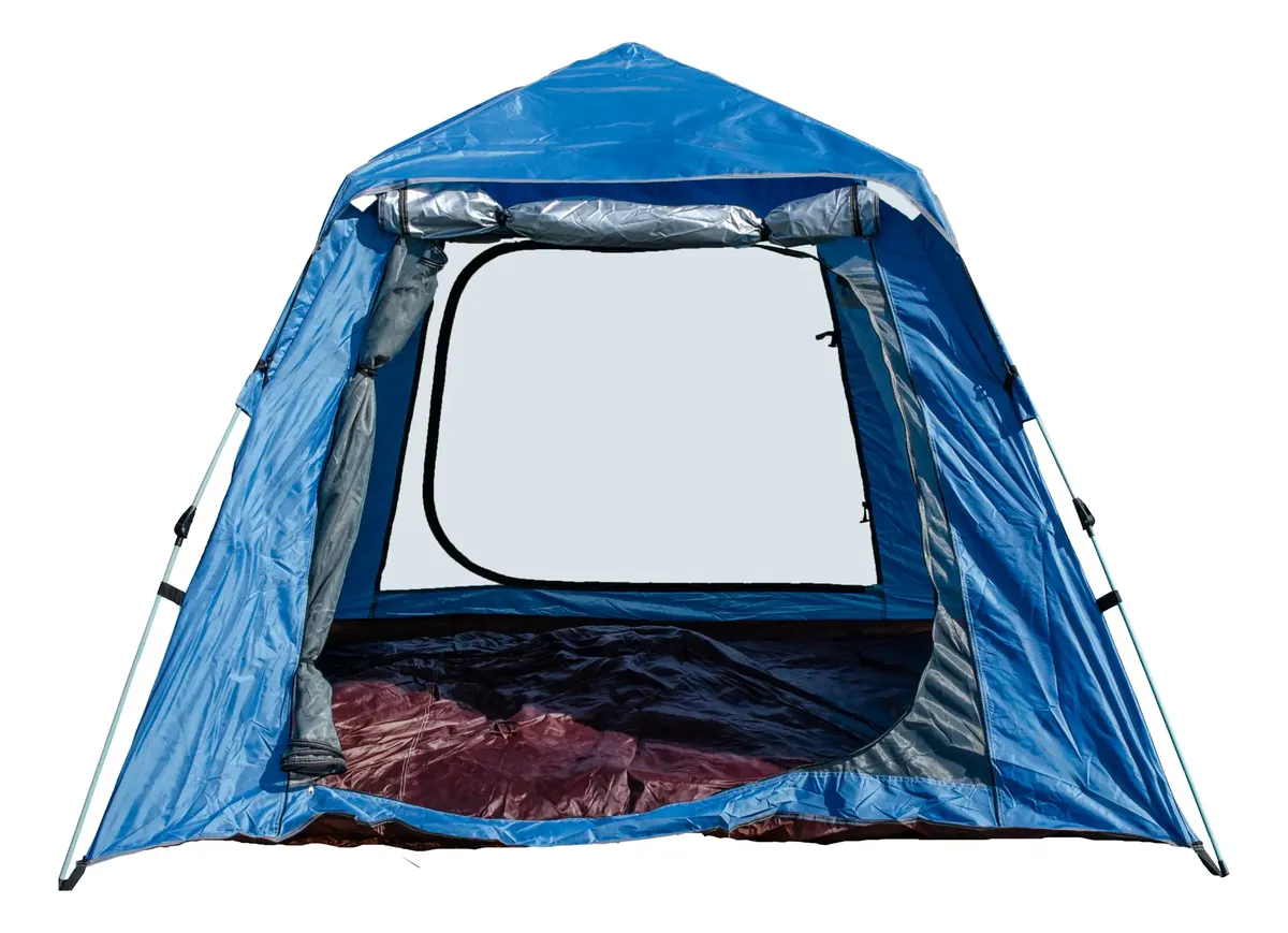 Carpa 6 Personas Dakota Autoarmable Automática 240x240x154cm Azul