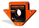Set 4 Escuadra Magnética Soporte Para Soldar 11 Kg Hamilton Eps25m Acero Incluye Guantes Moteados