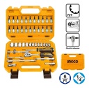 Taladro Atornillador Inalámbrico Ingco Cdli12202 Usb C 2 Baterías Maleta + Set Herramientas 46 Piezas 1/4  Ingco Incluye Guantes Moteados Amarillo