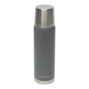 Termo Dakota 1000ml Acero Inoxidable Gris Botella Térmica Bebidas Incluye Bombilla Acero