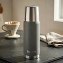 Termo Dakota 750ml Acero Inoxidable Gris Botella Térmica Bebidas Incluye Bombilla Acero