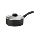 Set Bateria De Cocina Tramontina Linz Juego Sarten Ollas 7 Pzs Negro
