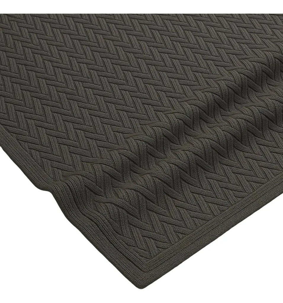 Frazadas Manta 200x230 Dakota Invierno Color Gris Claro Fra340g 1.6 G