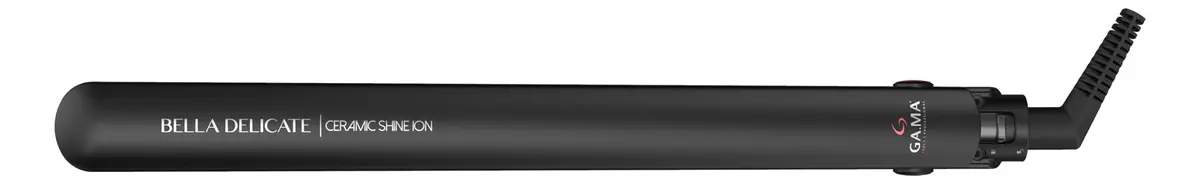 Planchita De Pelo Gama Bella Delicate Ceramic Shine Ion 220ºc Negro