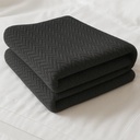 Frazadas Manta 200x230 Dakota Invierno Color Gris Claro Fra340g 1.6 G