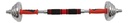 Kit Mancuernas Y Barra 20kg Dakota Discos Acero Inoxidable Metal