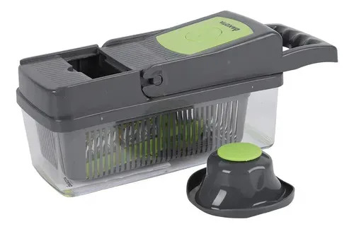 Set Cubiertos Tramontina Dynamic Madera 24 Piezas Marrón + Mandolina Cortadora Verduras 14 Piezas Dakota Verde