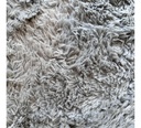 Alfombra Pelo 150x100cm Dakota Suave Antideslizante Multiuso Living Dormitorio Baño Color Gris