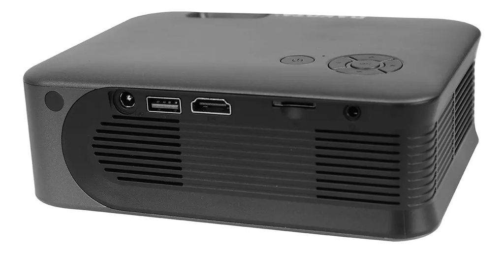 Mini Proyector Portatil Led Dakota 1080p Hdmi Usb Con Tripode Negro
