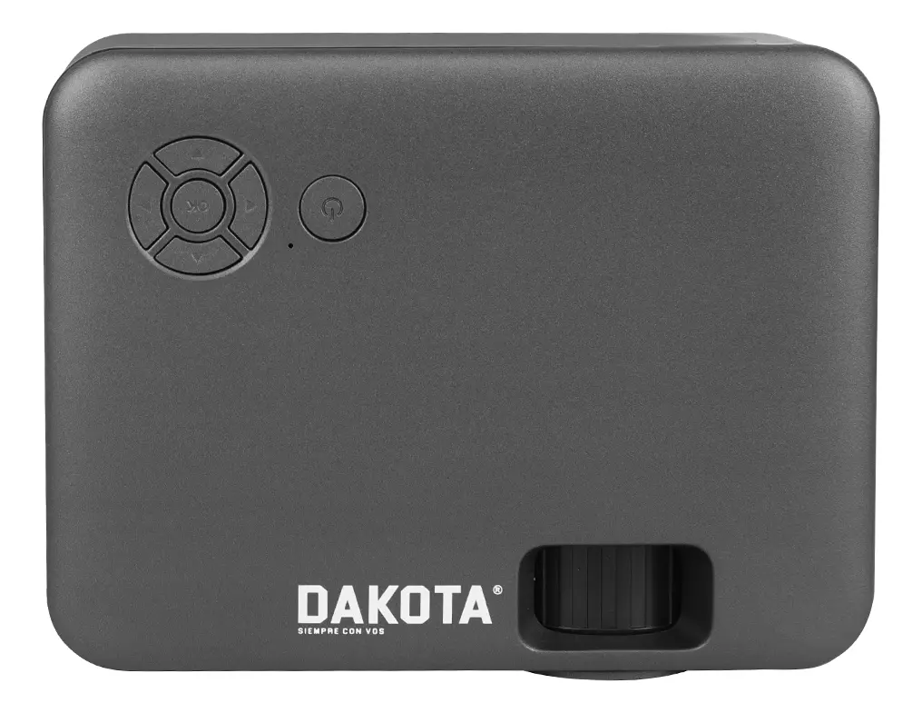 Mini Proyector Portatil Led Dakota 1080p Hdmi Usb Con Tripode Negro