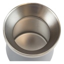 Mate Térmico De Acero Inoxidable Dakota Con Bombilla De Regalo Color Gris Oscuro