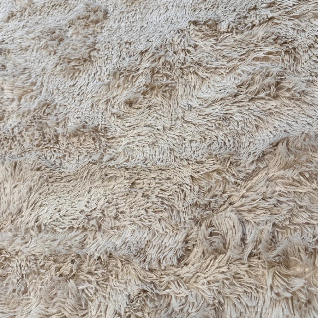 Alfombra Pelo 200x240cm Dakota Alf240 Suave Antideslizante Multiuso Living Dormitorio Baño Color Marron 2.4 M 2 M