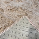 Alfombra Pelo 200x240cm Dakota Alf240 Suave Antideslizante Multiuso Living Dormitorio Baño Color Marron 2.4 M 2 M