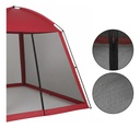 Carpa Gazebo De Facil Armado Dakota 300x300x190cm Color Rojo Rojo Bermellón