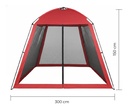 Carpa Gazebo De Facil Armado Dakota 300x300x190cm Color Rojo Rojo Bermellón