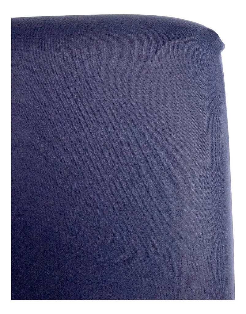 Fundas Cubre Sillas Elastizadas Dakota Pack X6 100% Poliéster Calidad Premium Color Azul Liso