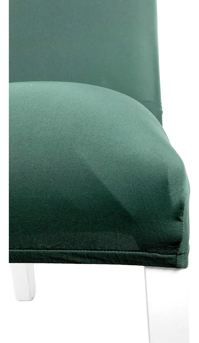 Fundas Cubre Sillas Elastizadas Dakota Pack X6 100% Poliéster Calidad Premium Color Verde