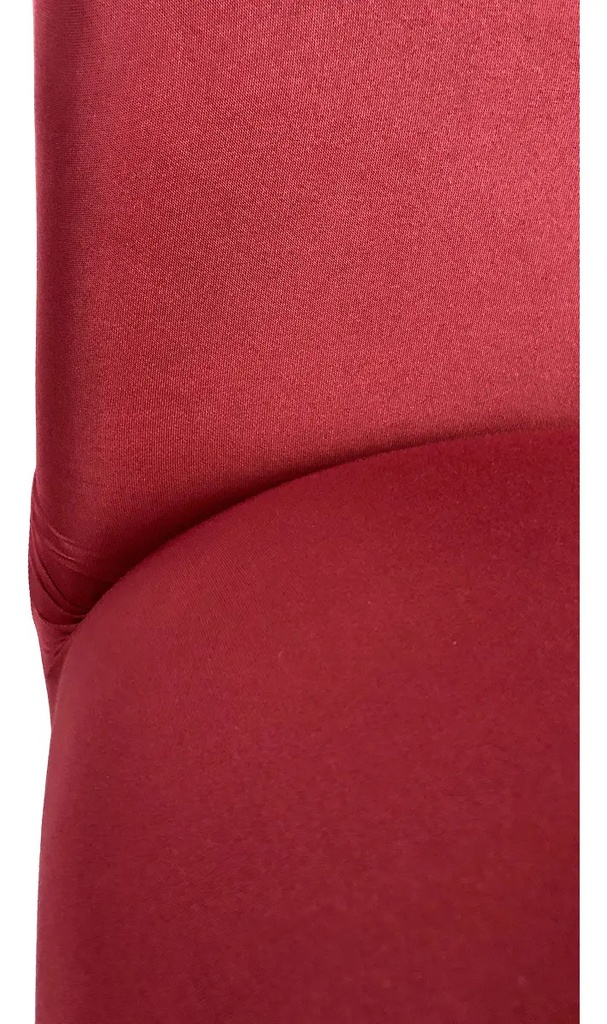 Fundas Cubre Sillas Elastizadas Dakota Pack X6 100% Poliéster Calidad Premium Color Rojo Liso