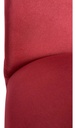 Fundas Cubre Sillas Elastizadas Dakota Pack X6 100% Poliéster Calidad Premium Color Rojo Liso